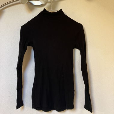 Maglietta nera a maniche lunghe H&M