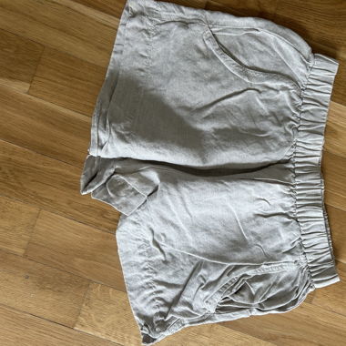 Leinenenshorts 
