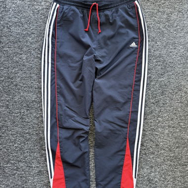 Vintage-Trackpant adidas dunkelblau L
