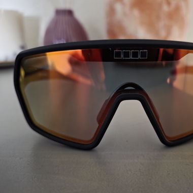 rev ruby/black sports sunglasses