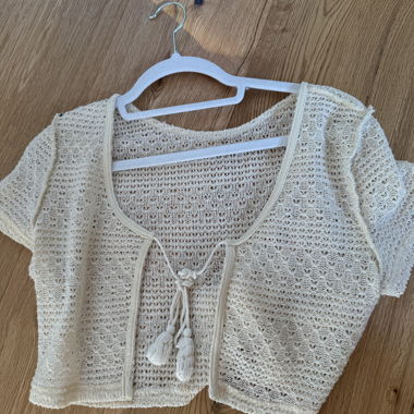 Haut Boléro au Crochet SHEIN
