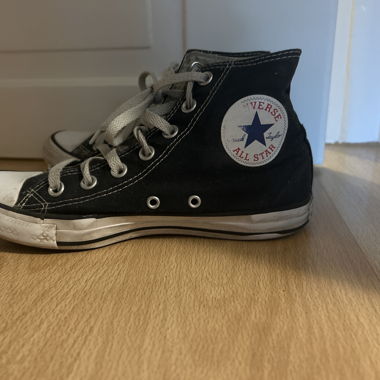 Schwarze Converse - grösse 38