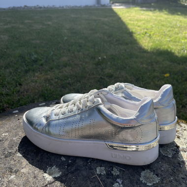 Liu Jo Silver Platform Sneakers