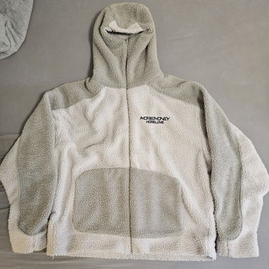 Moremoneymorelove grey fleece