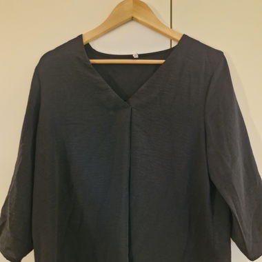 Schwarze Bluse