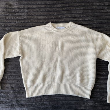 Pull blanc