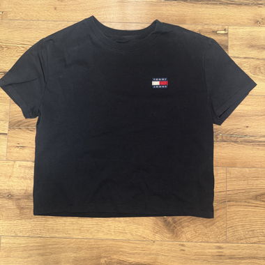 T-shirt nero Tommy Jeans