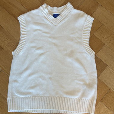 Gilet smanicato bianco Jack & Jones