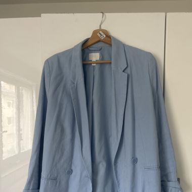 Hellblauer Blazer