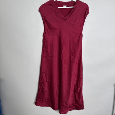 Robe en satin rouge Silksilky