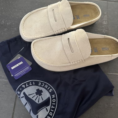 Mocassini scamosciati Birkenstock