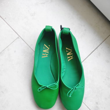 Ballerine verdi Zara