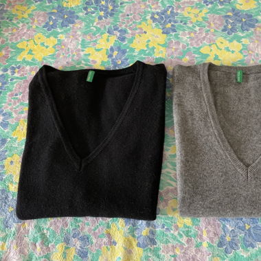 Vend lot de 2 Pulls femme