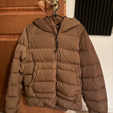 C.P. Company Pufferjacket Braun Grösse M