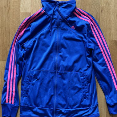 Vintage Adidas Track Jacket – Blue Pink – Unisex