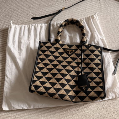 Prada Symbole Tote Bag