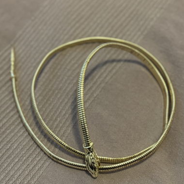 Collier serpent ajustable