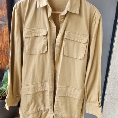Veste jeans longue