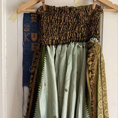 Kleid - Seide 