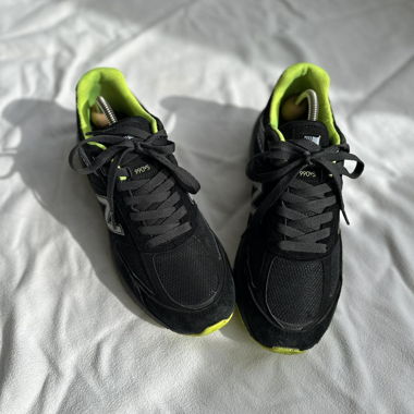 Baskets New Balance 990 noir-vert