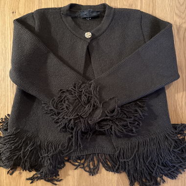 Cardigan à franges