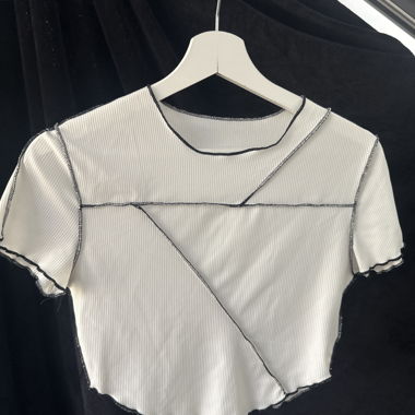 Haut blanc pour femme