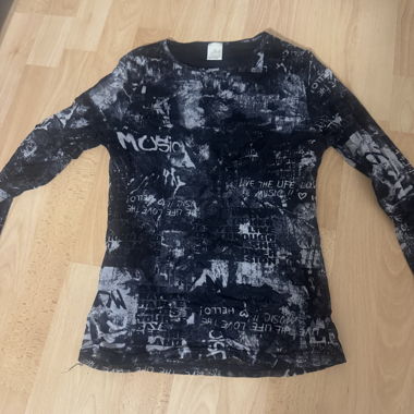 vintage mesh top