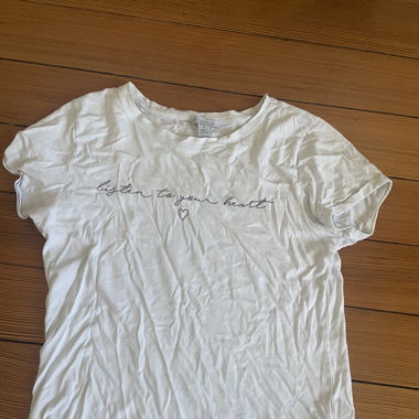 weisses tshirt