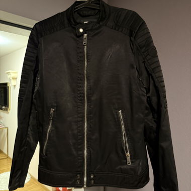 Veste motard noire Diesel
