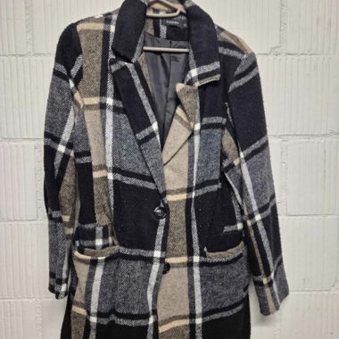 Plaid Women's Coat
