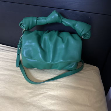 Zara Green Paper bag