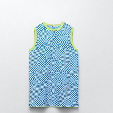 Zara Checkered Dress