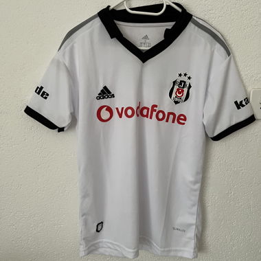 Adidas Besiktas JK Fussballtrikot Weiss Gr S