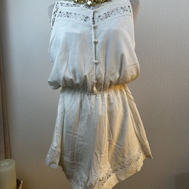 Tuta in pizzo bianco ZAFUL