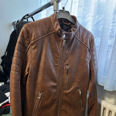 Lederjacke