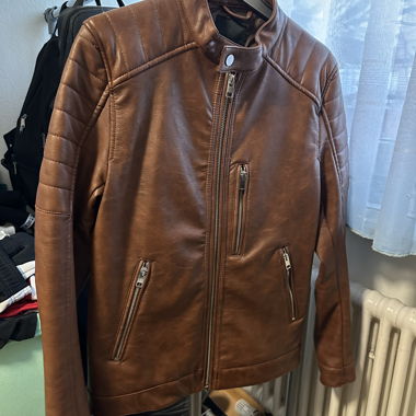 Lederjacke