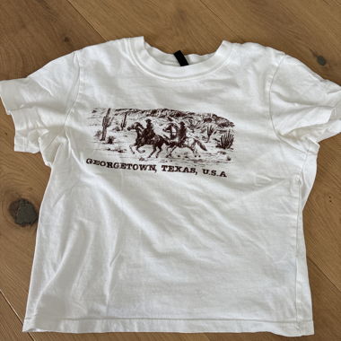 T-shirt blanc pour enfants