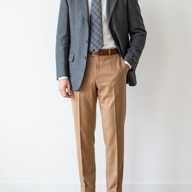 Blazer en laine et cachemire