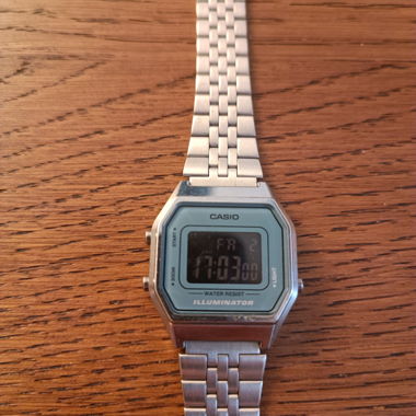 Casio Uhr Silber