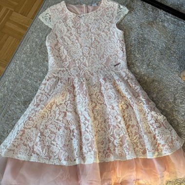 Guess lace dress pink