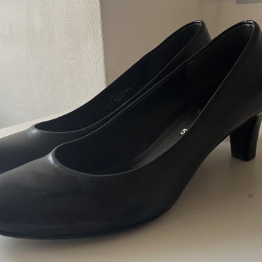 Scarpe con tacco nere Gabor Gr. 5½