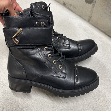 Black boots