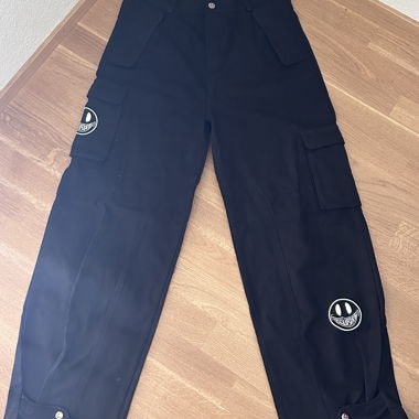 Pantalon cargo SOURIRE - noir