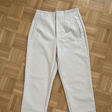 Cremefarbene Hose