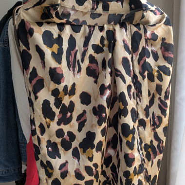 Gonna con stampa leopardata NaaNaa