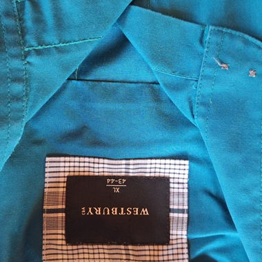 WESTBURY men's shirt turquoise XL