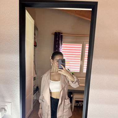 Trench Coat Tally Weijl rose, taille M 