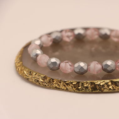 Tschechienische Glasperlen Armband 