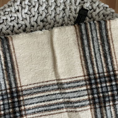 Beige warm&cozy scarf