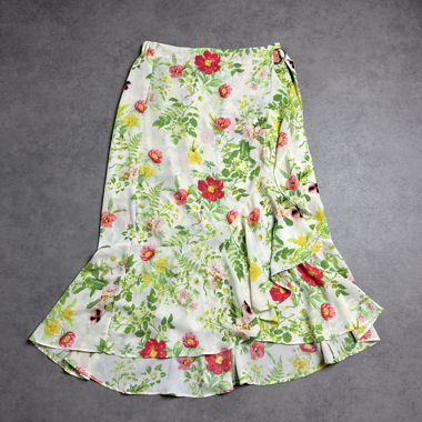 Bik Bok Floral Wrap Skirt